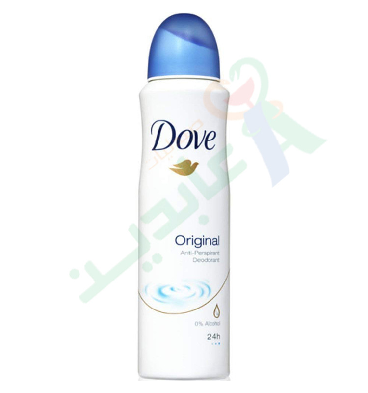 DOVE SPRAY ORIGINAL 150ML DISCOUNT25%