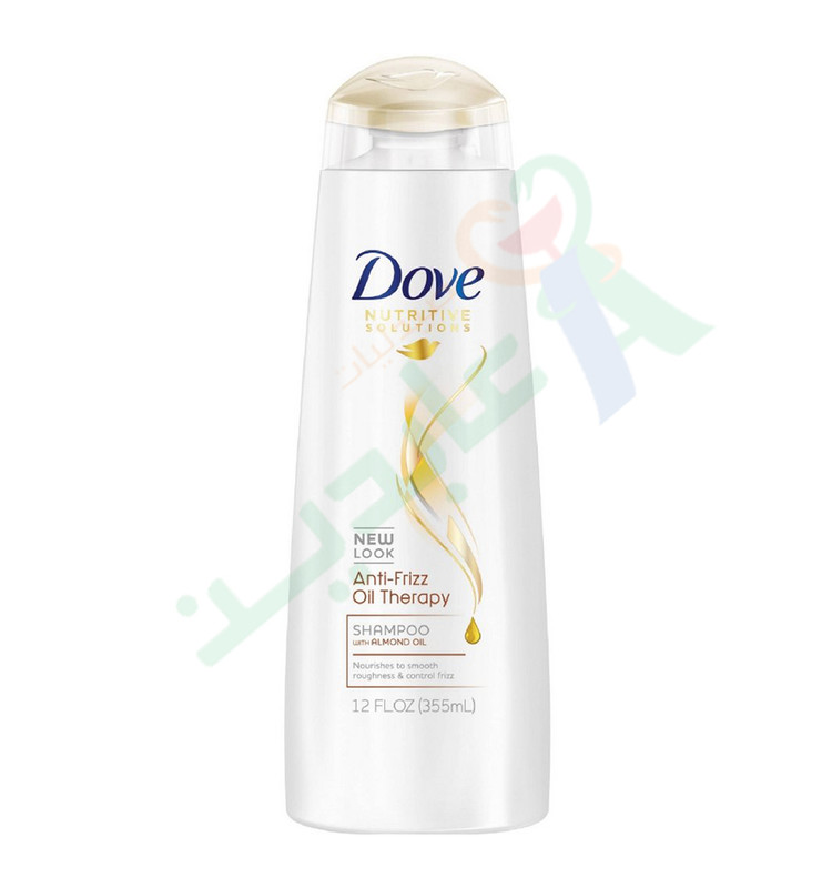 DOVE SHAMPOO ANTI FRIZZ OIL THERAPY FRIZZY 355ML