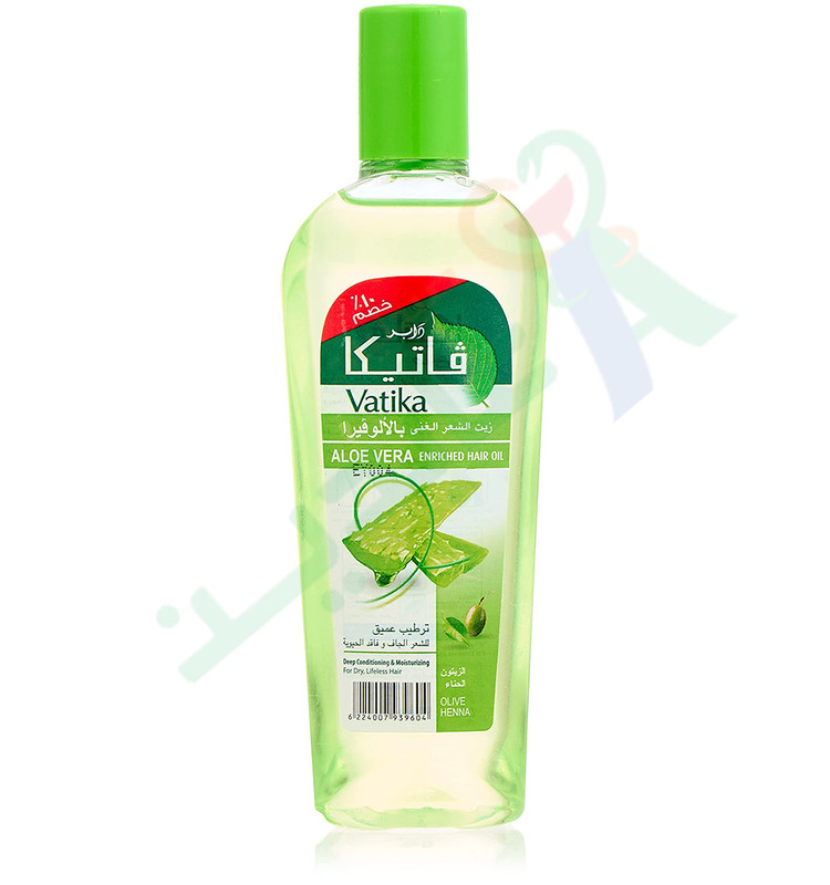 VATIKA ALOE VERA HAIR OIL 45ML  DISCOUNT 10%