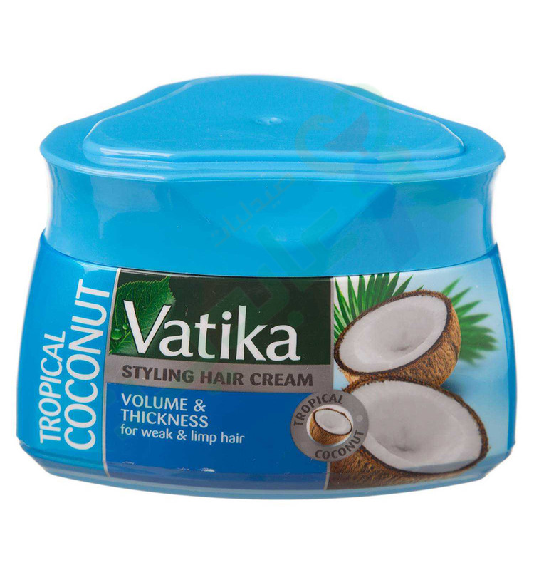 VATIKA HAIR CREAM TROPICAL COCONUT 210ML  DISCOUNT10%