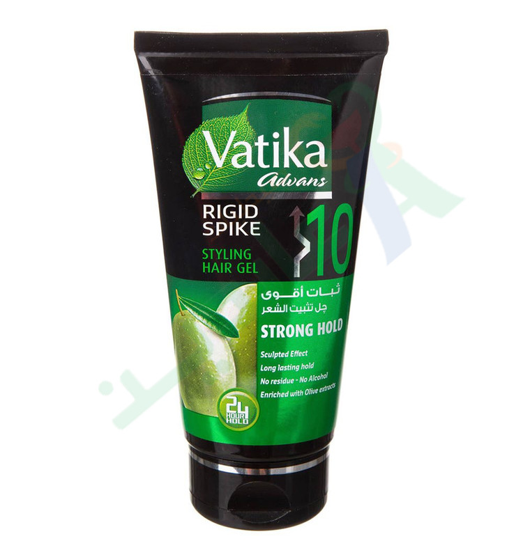 VATIKA GEL SPIKE UP 6 185ML 35%FREE(GREEN)