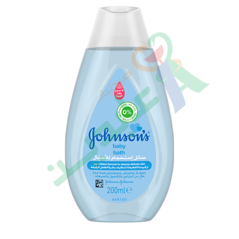 JOHNSONS BABY BATH NEW 200ML