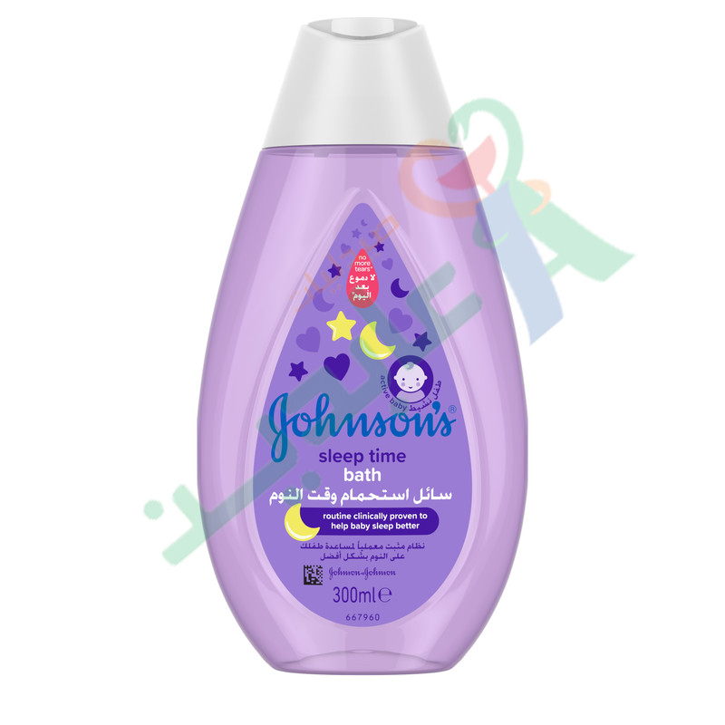 JOHNSONS SLEEP TIME BATH NEW 300ML