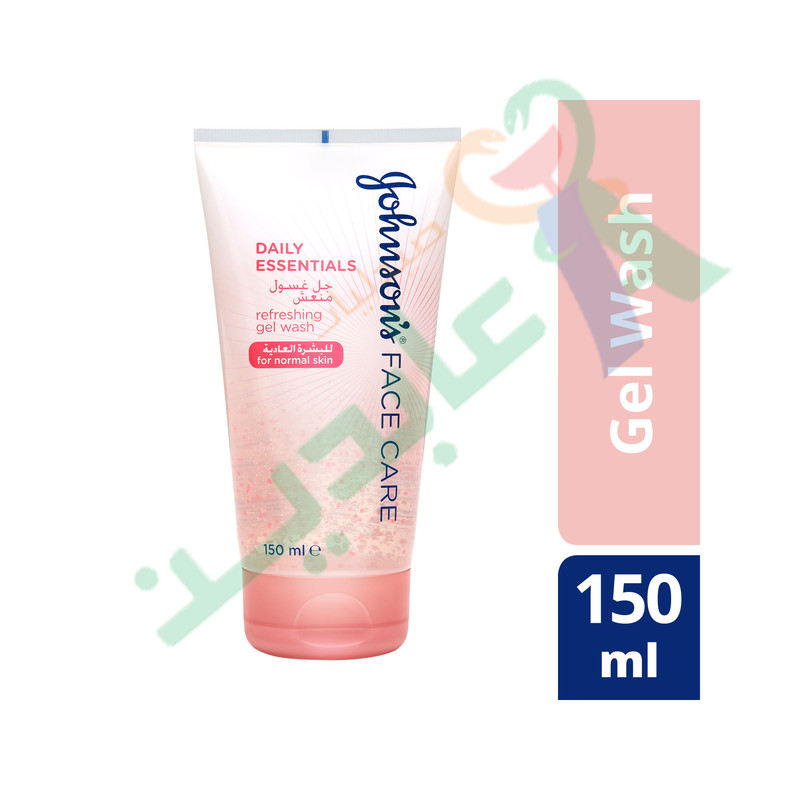 JOHNSONS DAILY ESSENTIAL REFRESHING GEL WASH 150ML