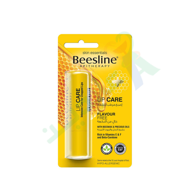 BEESLINE LIP CARE FLAVOUR FREE 4GM