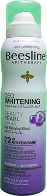 BEESLINE DEODORANT WHITNING  BEAUTY PEARL SPRAY 150 ML