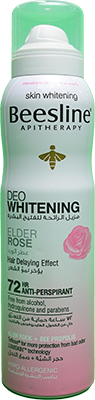 BEESLINE DEODORANT WHITNING  ELDER ROSE SPRAY 150 ML