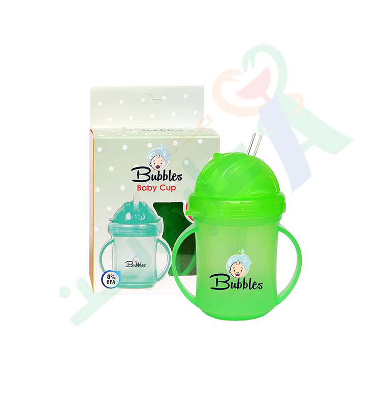 BUBBLES BABY CUP GREEN