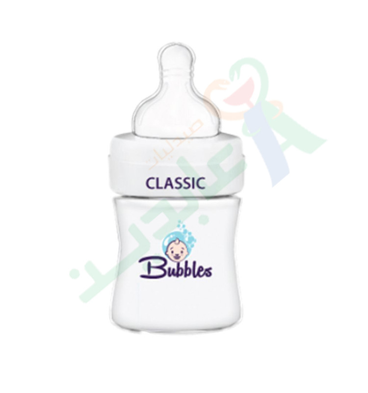 BUbbLES BOTTLE CLASSIC +0 Month 100ML (WHITE)