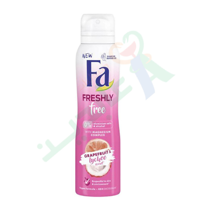 FA SPRAY FRESHLY FREE GRAPEFRUIT150 ML--