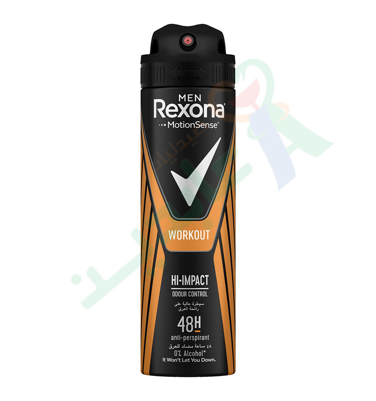 REXONA WORKOUT MEN SPRAY 150 ML