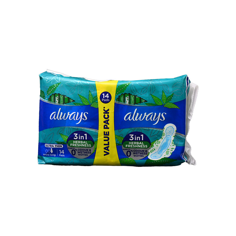 ALWAYS ULTRA THIN EXTRA LONG 14 Piece
