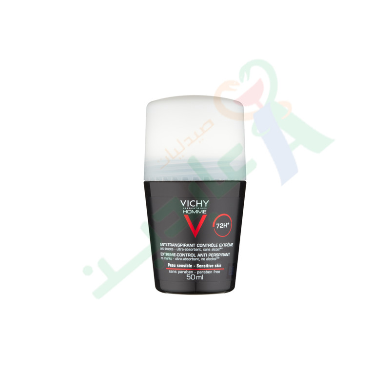 VICHY DEODORANT HOMME ROLL ON 72H 50ML