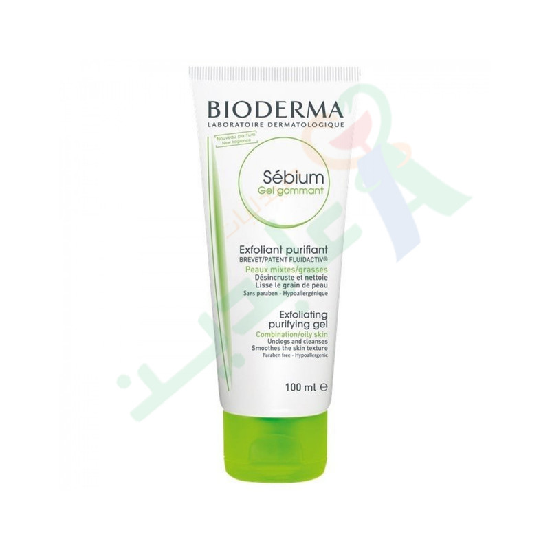 BIODERMA SEBIUM EXFOLLATING PURIFYING GEL 100ML