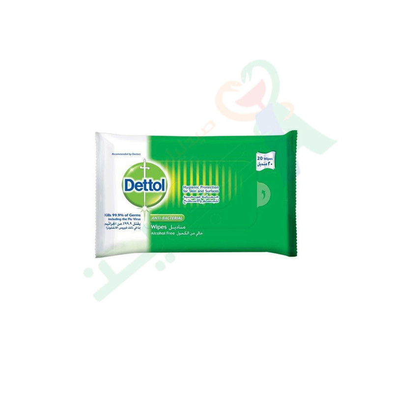 DETTOL ORIGINAL 20 WIPES