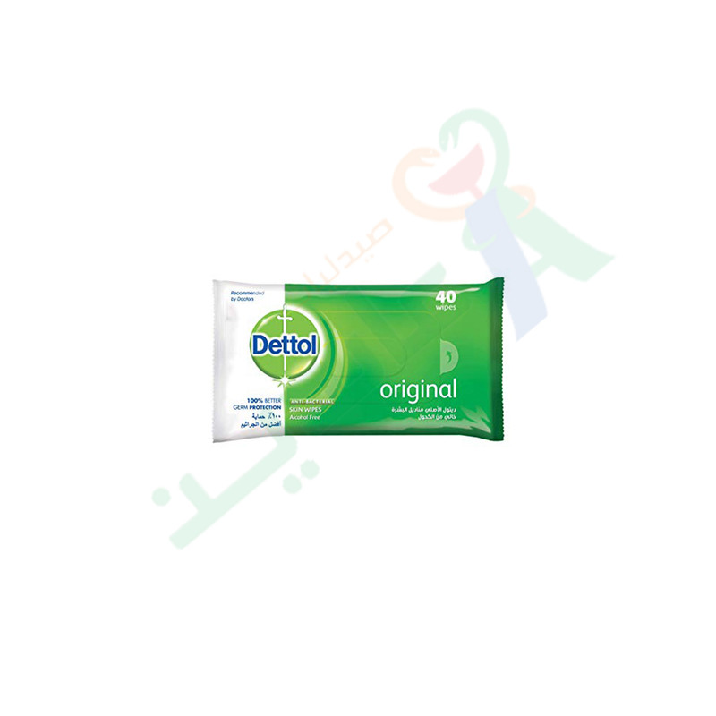 DETTOL ORIGINAL 40WIPES