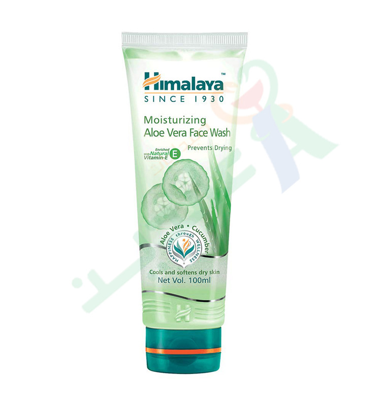 HIMALAYA MOISTURIZING ALOE VERA FACE WASH 100 ML