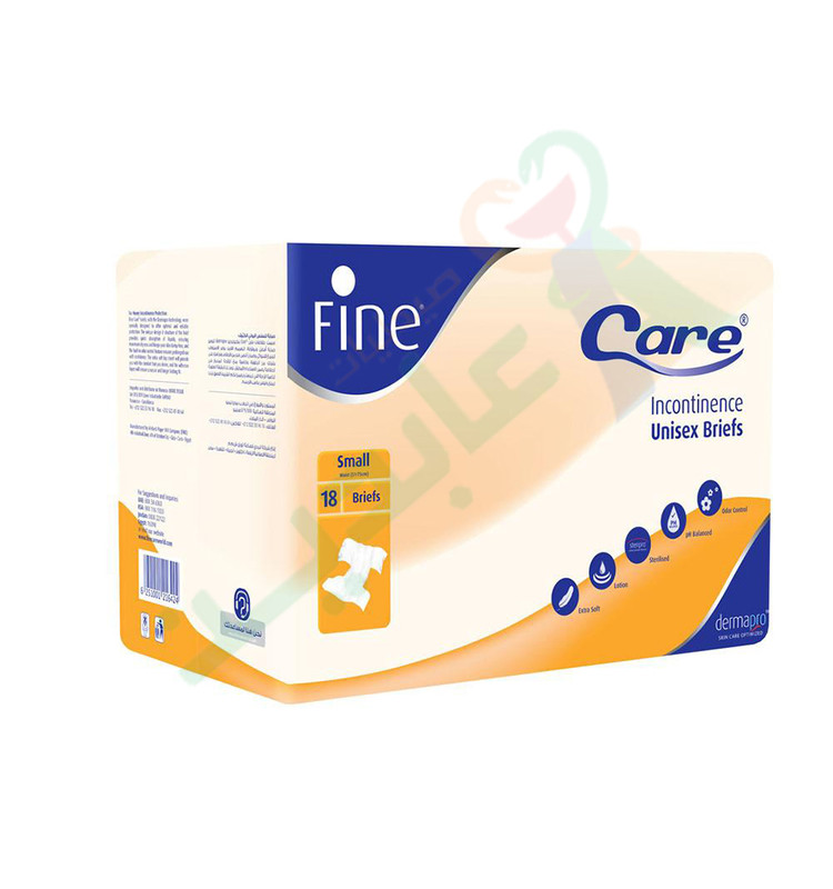 FINE CARE ADULT DIAPER SMALL 18 DIAPER