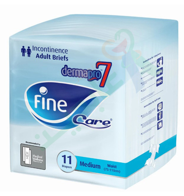FINE CARE INCONTINENCE MEDIUM 11 DIAPER--