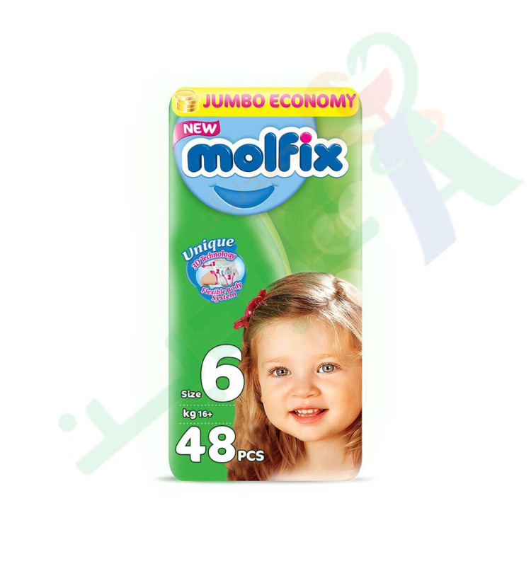 MOLFIX 6 EXTRA LARGE 16+ KG  48pieces