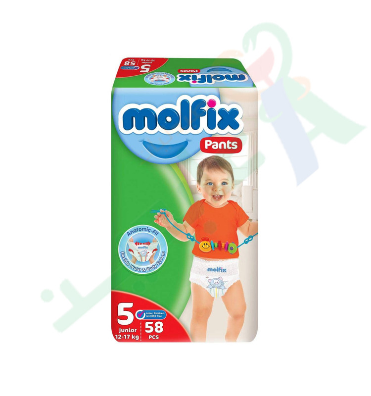 MOLFIX CULOTTES JUMBO JUNIOR(5) 58 DIAPERPER