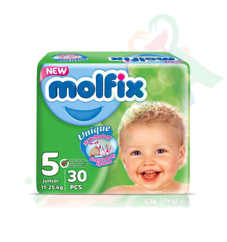 MOLFIX JUNIOR (5) 30  DIAPERPER--