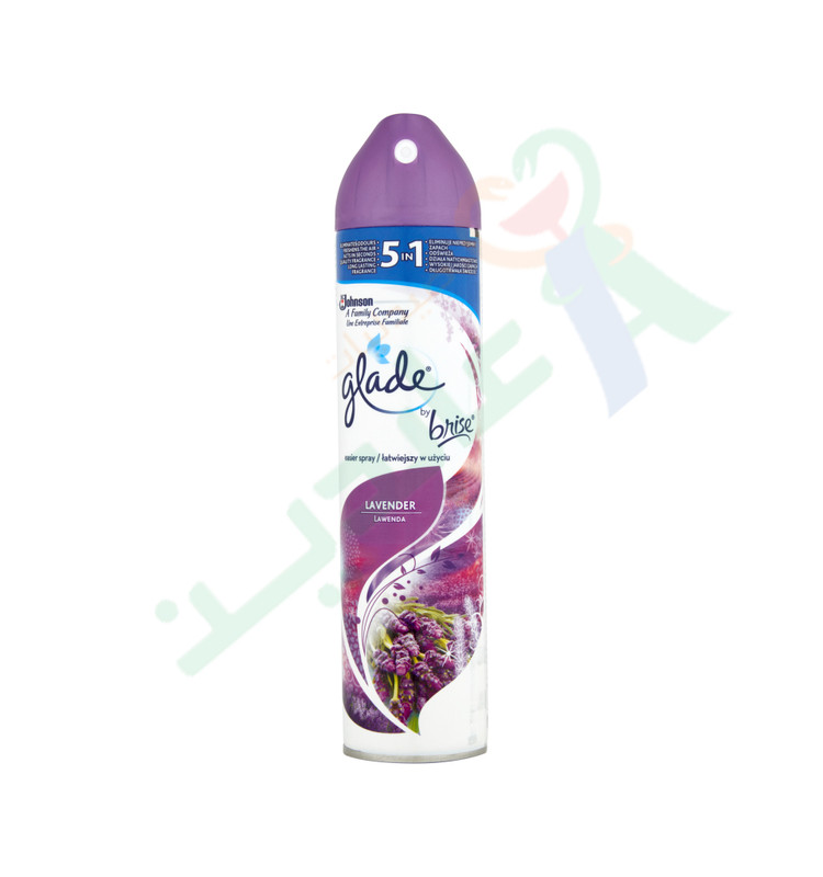GLADE 5X1 SPRAY LAVENDER 300ML--