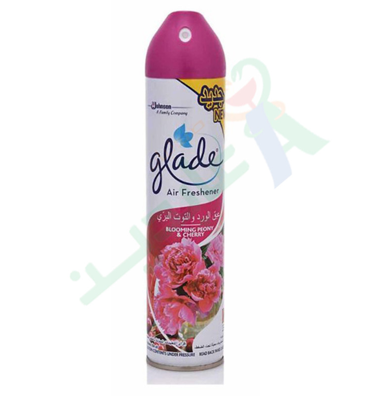 GLADE AIR FRESHENER BLOOMING PEONY&CHERRY 300ML--