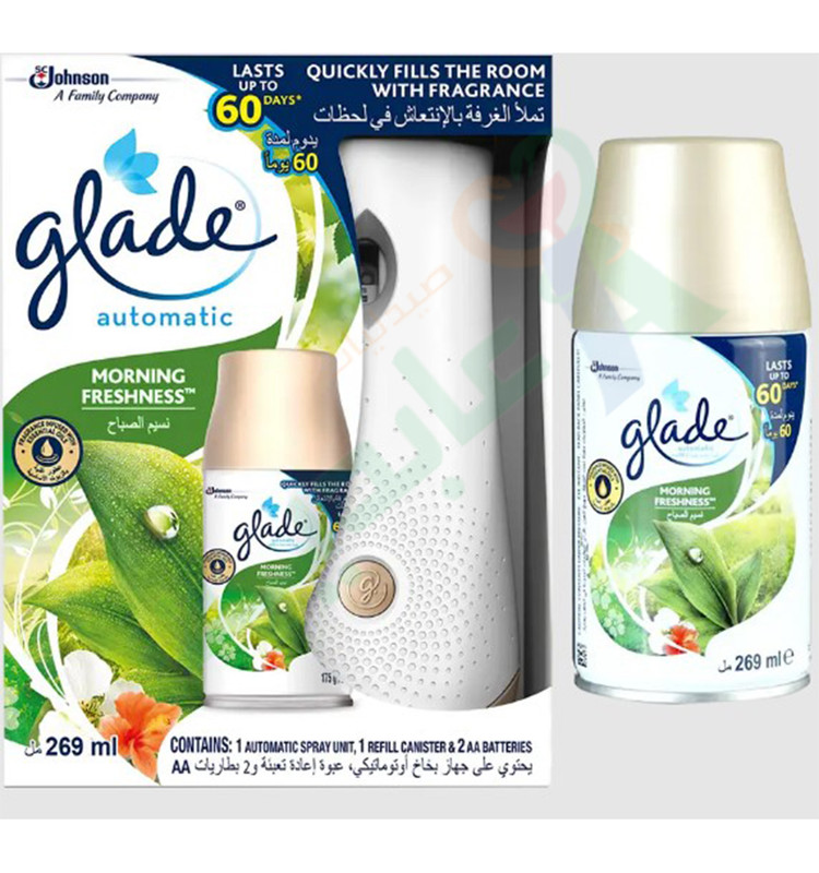 GLADE AUTOMATIC MORNING FRESHNESS269ML+spare