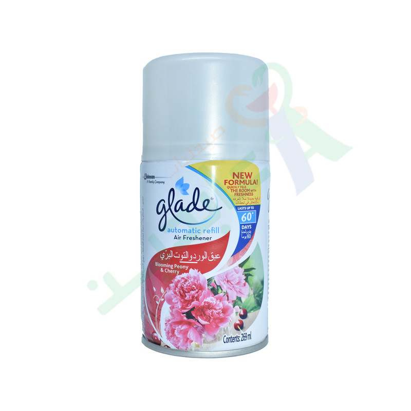 GLADE AUTOMATIC REFILL BLOOMING PEONY&CHERRY 269ML--