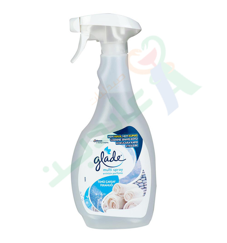 GLADE MULTI SPRAY CLEAN LINEN 500ML