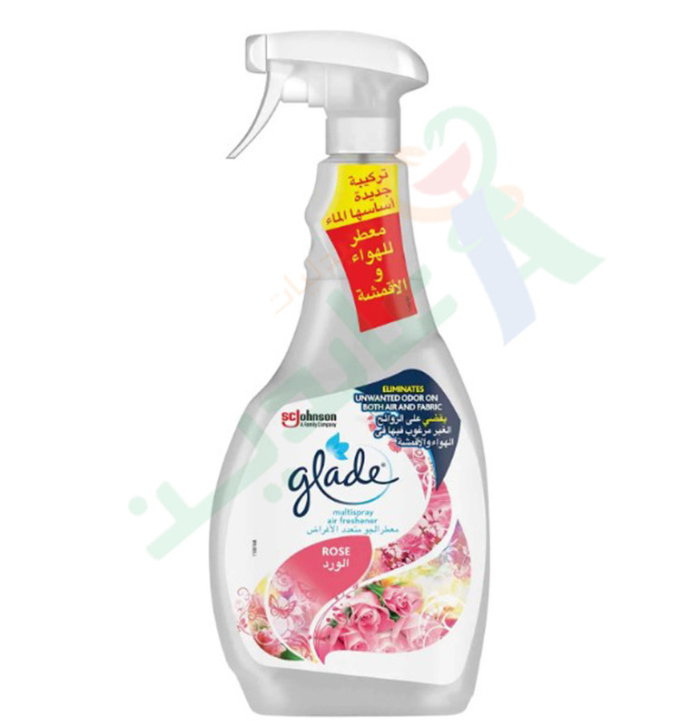 GLADE MULTI SPRAY ROSE 500ML