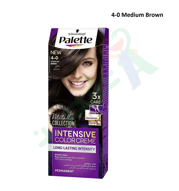 PALETTE INTENSIVE COLOUR CREAM 4-0