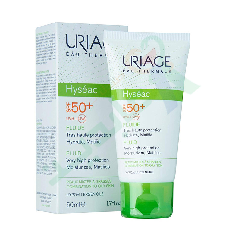 URIAGE HYSEAC 50+ FLUIDE 50 ML