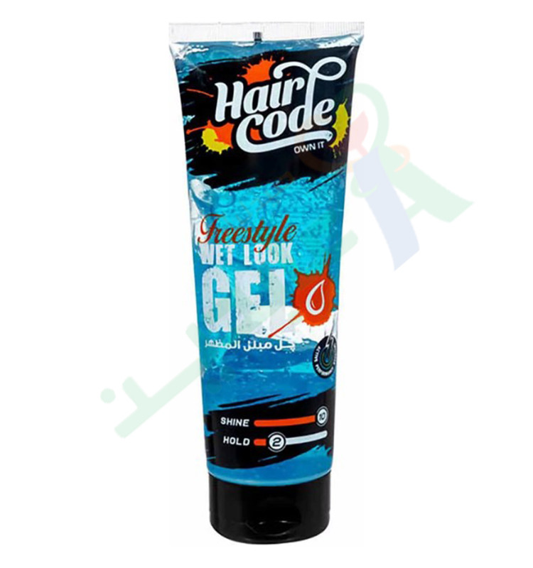 HAIR CODE GEL FREESTYLE WET LOOK 250ML %10