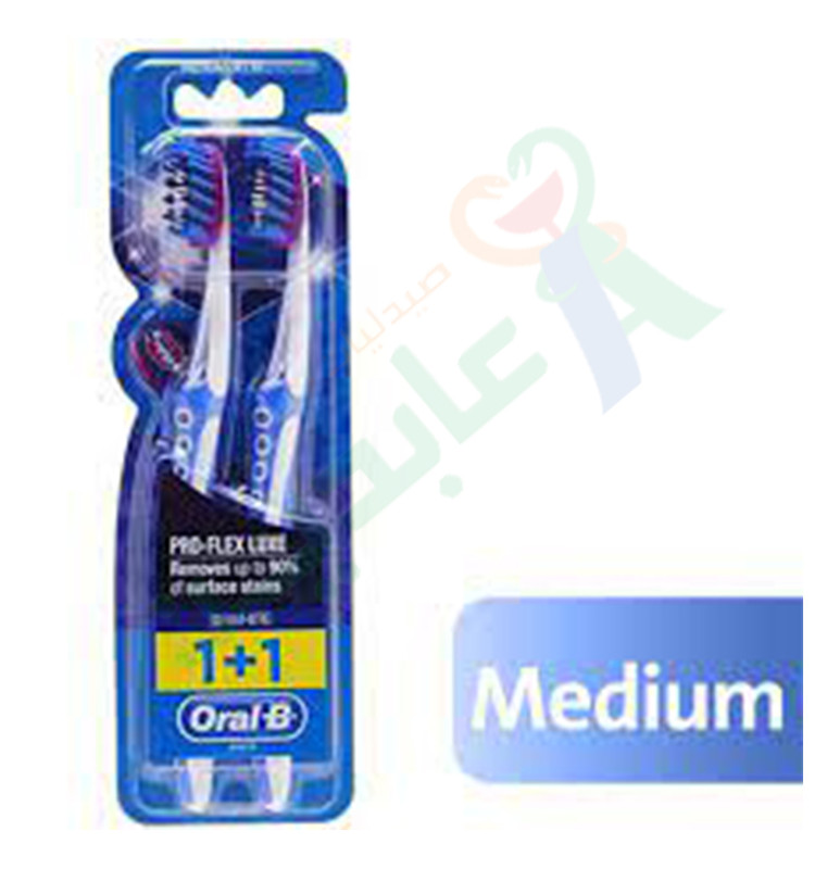 ORAL B 3D WHITE40 MEDUM 1+1FREE