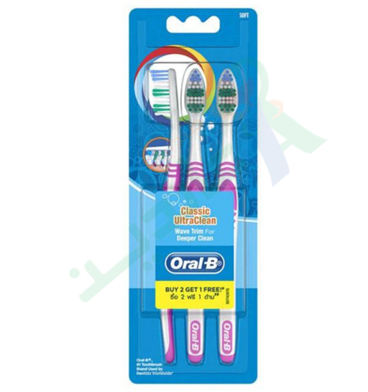ORAL B CLASSIC 40 MEDIUM 2+1FREE--