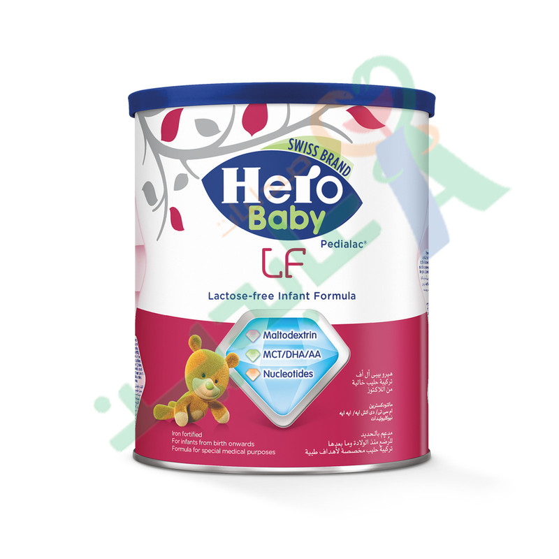 HERO BABY LF MILK POWDER 400 GM