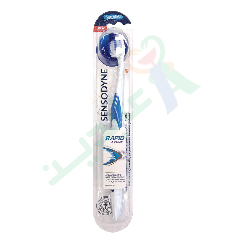 SENSODYNE RAPID ACTION TOOTH BRUSH SOFT 6058