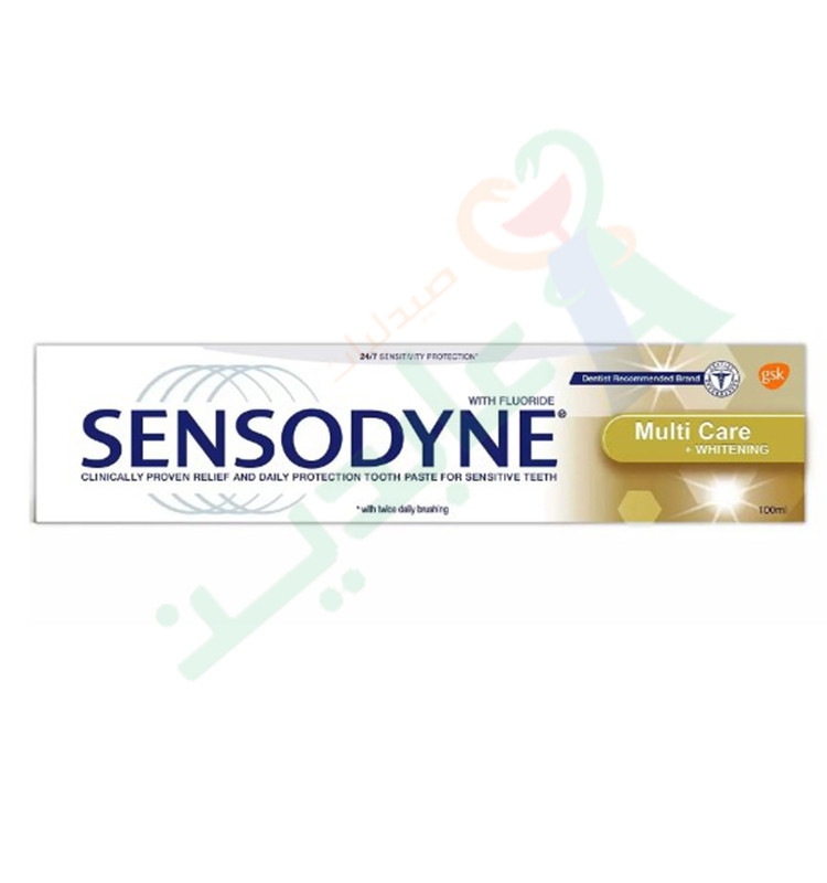 SENSODYNE MULTI CARE+WHITENING 100ML 15%DISCOUNT--