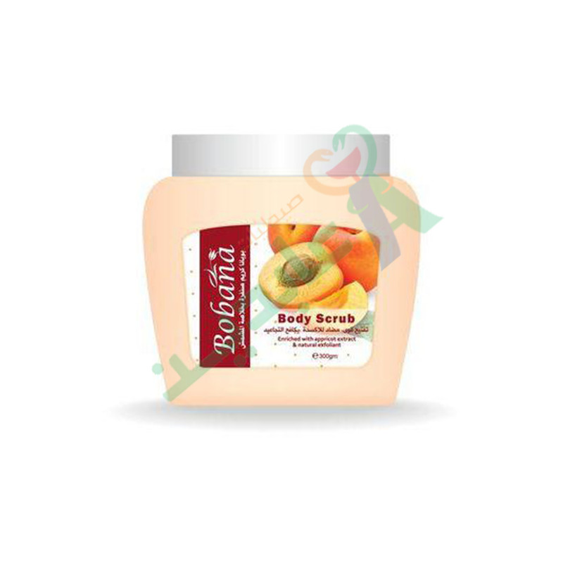 BOBANA BODY SCRUB APRICOT 300 GM