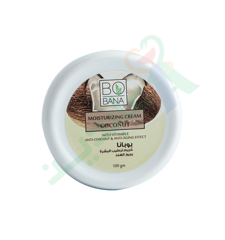 BOBANA MOISTURIZNG CREAM COCONUT 100GM