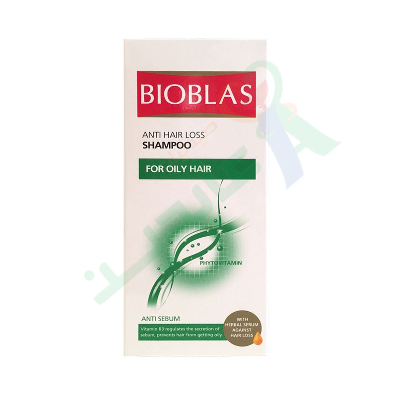 BIOBLAS SHAMPOO OILY HAIR ANTI SEBUM 200 ML--