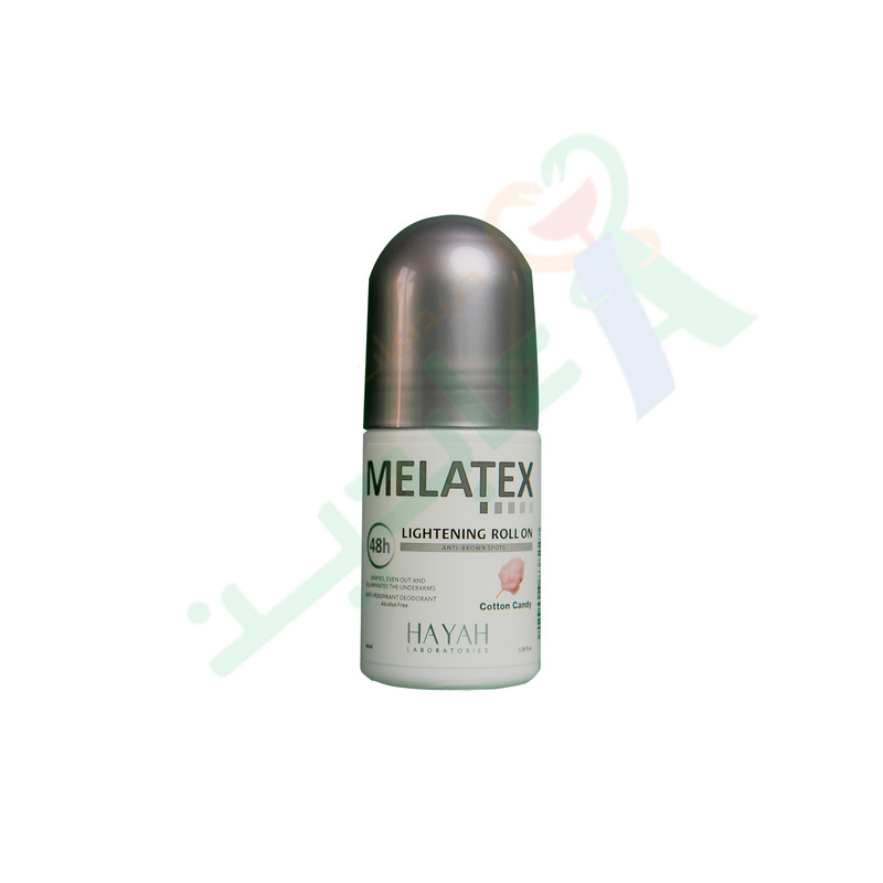 HAYAH MELATEX LIGHTING ROLL ON COTTON CANDY 40 ML