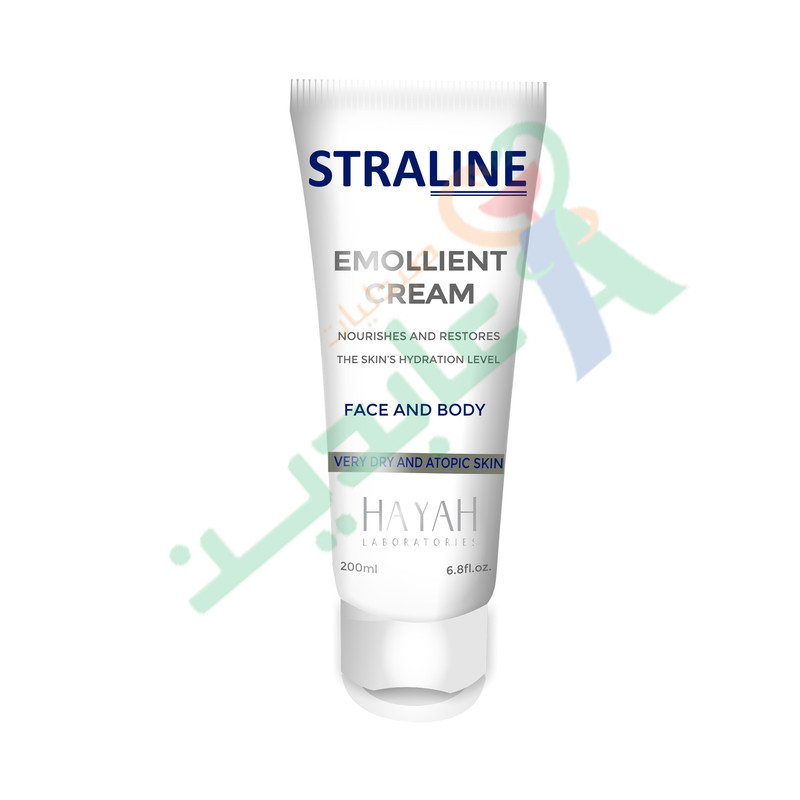 HAYAH STRALINE EMOLLIENT CREAM FACE &BODY 200 ML