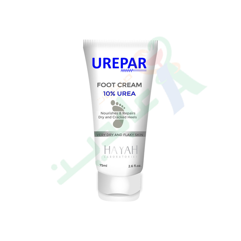 HAYAH UREPAR FOOT 10% UREA CREAM 75 ML