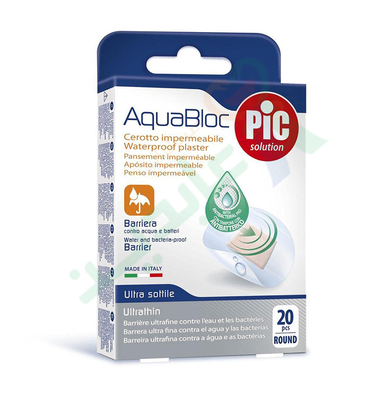 PIC AQUABLOC BARRIER 20  PIECES ROUND--