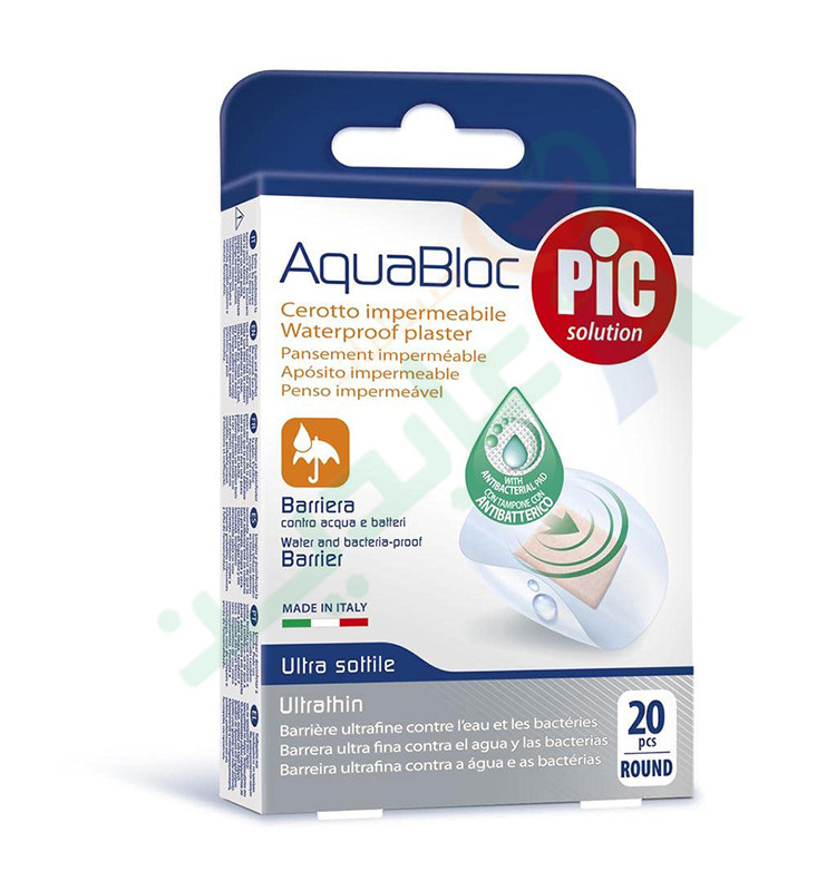 PIC AQUABLOC BARRIER 20  PIECES ROUND