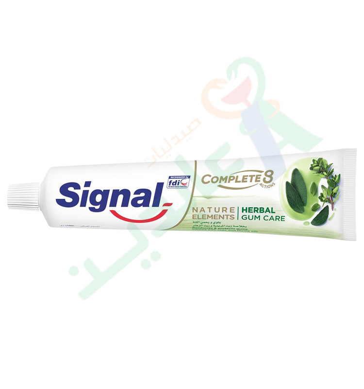 SIGNAL COMPLETE 8 NATURE.ELEM HERBAL GUM CARE100ML