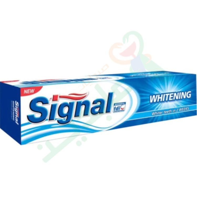 SIGNAL WHITENING 100ML FREE TOOTHBRUSH